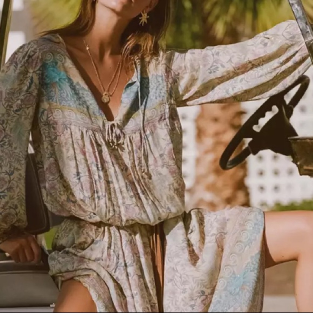 Oasis Maxi DRESS Boho Opal NEW - Picture 3 of 6